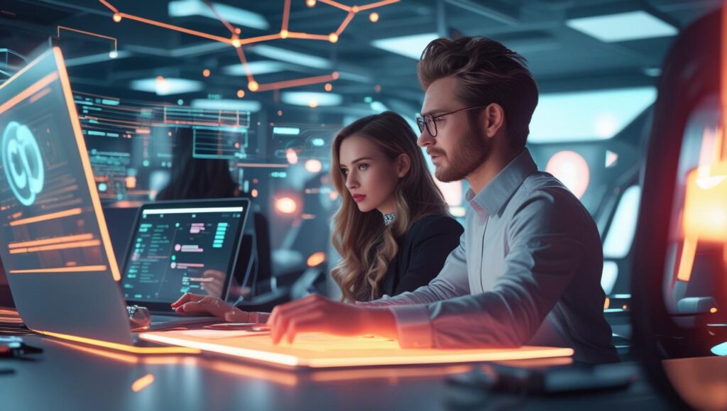 Freelancer searching high-paying digital marketing jobs online