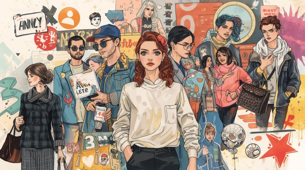 Fashion e-commerce website showcasing online marketing strategy