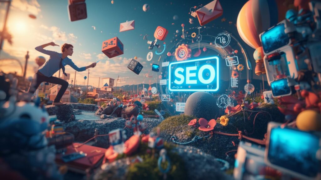 Comparison chart showing Digital Marketing vs Ecommerce differences