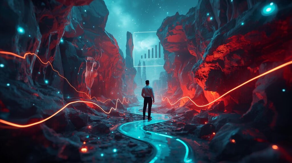 Small business marketing consultant presenting a branding strategy to entrepreneurs in a creative workspace