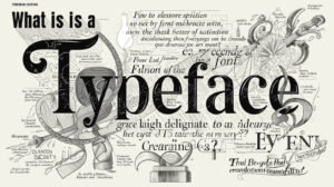 the difference between typeface and font in modern typography for beginners
